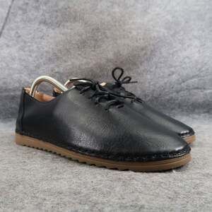 CG Shoes Womens 9 Oxford Casual Alise Lace Up Sneaker Minimalist Fashion Black